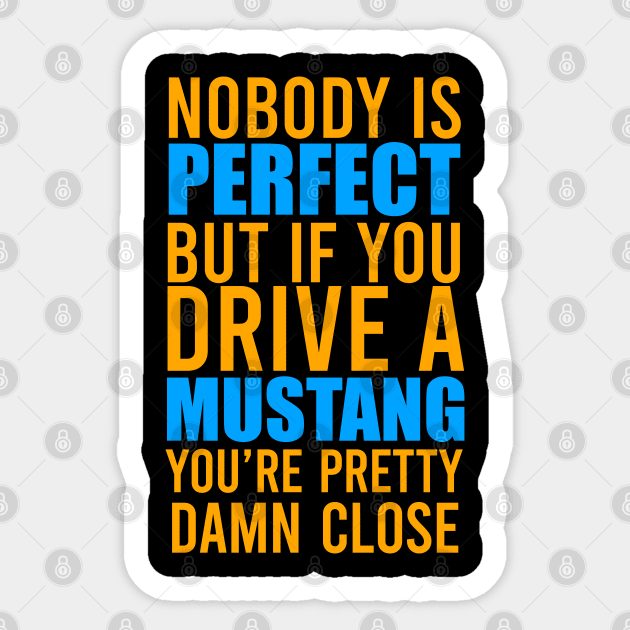 Mustang Owners Sticker by VrumVrum